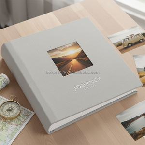 Tùy chỉnh đám cưới gia đình khách bé bộ nhớ cuốn sách Linen Polaroid tự dính Album ảnh tham gia và kỷ niệm sổ lưu niệm - Product Image 2