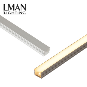 Alloggiamento canale muro a secco gesso Led alluminio profilo decorazione soffitto canale estrusione striscia di luce Led - Product Image 2