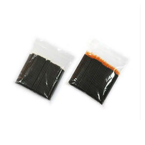 Dùng Một Lần Cứng Mềm Đầu Bán Buôn Vàng Nhãn Hiệu Riêng Biểu Tượng Tùy Chỉnh Chỉ Bút Kẻ Mắt Màu Trắng Bàn Chải Kem - Product Image 6