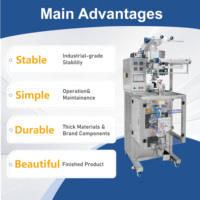 Machine d'emballage verticale automatique multifonctionnelle VFFS pour sachets triangulaires de bonbons gélifiés au konjac et snacks