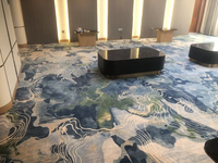 Matériau populaire en laine et nylon de haute qualité pour les tapis Star Hotels