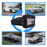 Détecteurs de radar de voiture Signature 3 en 1 DVR GPS Logger Dashcam Écran LCD 3 pouces pour la Russie Détecteur anti-radar de voiture Karadar K328SG