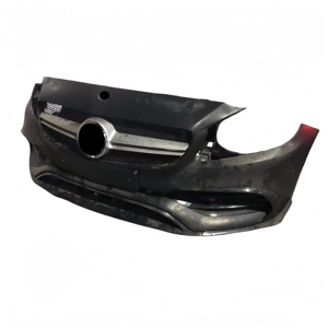 Parachoques Delantero de Alta Calidad, Compatible con <span class=keywords><strong>Mercedes</strong></span> Clase A <span class=keywords><strong>A45</strong></span> W176 <span class=keywords><strong>AMG</strong></span> Nuevo, Incluye Conjunto de Ventilador del Tanque de Agua del Radiador - Product Image 2