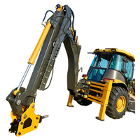 Mini chargeur frontal articulé 4 roues motrices machines agricoles équipements agricoles 1.8m tracteur avec chargeur frontal 4x4 2200mm 85kw