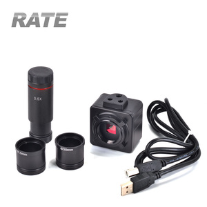 กล้องจุลทรรศน์สเตอริโอแบบสองตา พร้อมเลนส์จุลทรรศน์อิเล็กทรอนิกส์สำหรับวัดขนาด  ความละเอียด 5MP  แบบ USB CMOS  สำหรับถ่ายภาพและวิดีโอแบบดิจิตอลความคมชัดสูง - Product Image 6