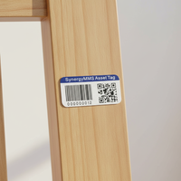 Etiquetas Adhesivas de Metal con Código QR Personalizadas, Impresión de Serigrafía, Adhesivo 3M, Uso en Exteriores