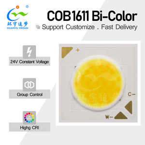 Tùy chỉnh điện áp không đổi 24V kép màu COB 1611 12W + 12W cao CRI 95 ánh sáng sân khấu dẫn con chip - Product Image 3