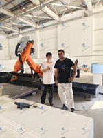 Robot Kuka avec garantie et logiciel de formation pour le fraisage et la découpe