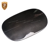 Accessoires de style automobile Pièces extérieures Couvercle de réservoir de carburant en fibre de carbone pour Porsche Macan 2014-2018