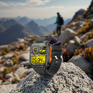 Herren Outdoor-Sport-Smartwatch IPS Taschenlampe 44-49mm <span class=keywords><strong>3</strong></span> ATM Wasserdicht <span class=keywords><strong>Android</strong></span> BT Anrufannahme Schlafüberwachung <span class=keywords><strong>SDK</strong></span> Verfügbar - Product Image 5