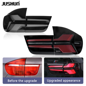 Gruppo Fanali Posteriori JUSHUN per BMW X5 E70 07-13, Aggiornamento Retrofit Fanali Posteriori, Sostituzione Luci Posteriori, DRL, Freno, Indicatori di Direzione - Product Image 6