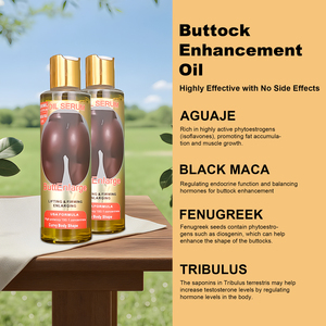 Booty Curve Maca Herbal Butt Enhancement Essential Oil Serum 200ml Suplementos Venta al por mayor Bulk Lift Hip <span class=keywords><strong>up</strong></span> Oil - Product Image 5
