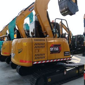 Entretien facile Chine Sany SY75C a utilisé la mini excavatrice EPA CE sy75 75w 7 tonnes pelleteuse agricole d'occasion en stock - Product Image 3