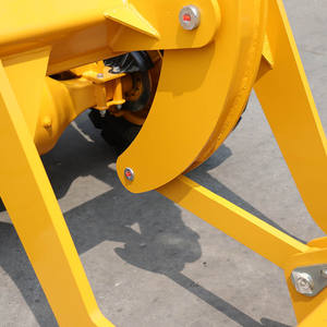 Многофункциональный компактный мини-сочлененный колесный погрузчик Euro 5, 4WD, передний тракторный погрузчик с небольшими колесами для использования на ферме - Product Image 3