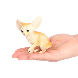 โมเดลรูปสัตว์จำลอง PVC แข็งแบบขายส่ง รูปปั้นสัตว์ รูปสุนัขจิ้งจอก ของเล่น - Product Image 5