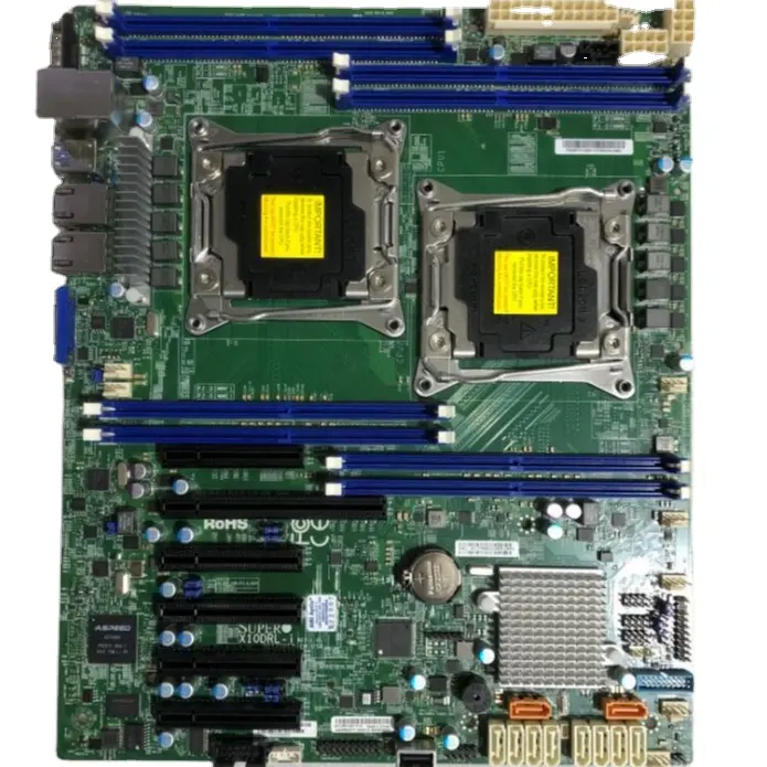 원래 사용 SuperMicro X10DRL-iT C612 LGA 2011 지원 Xeon E5-2600 V3 서버 마더 보드