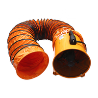 Haute qualité 16 pouces 400MM résistant au feu étanche Pvc Flex conduit isolé Flexible pièces de ventilateur de Ventilation d'air