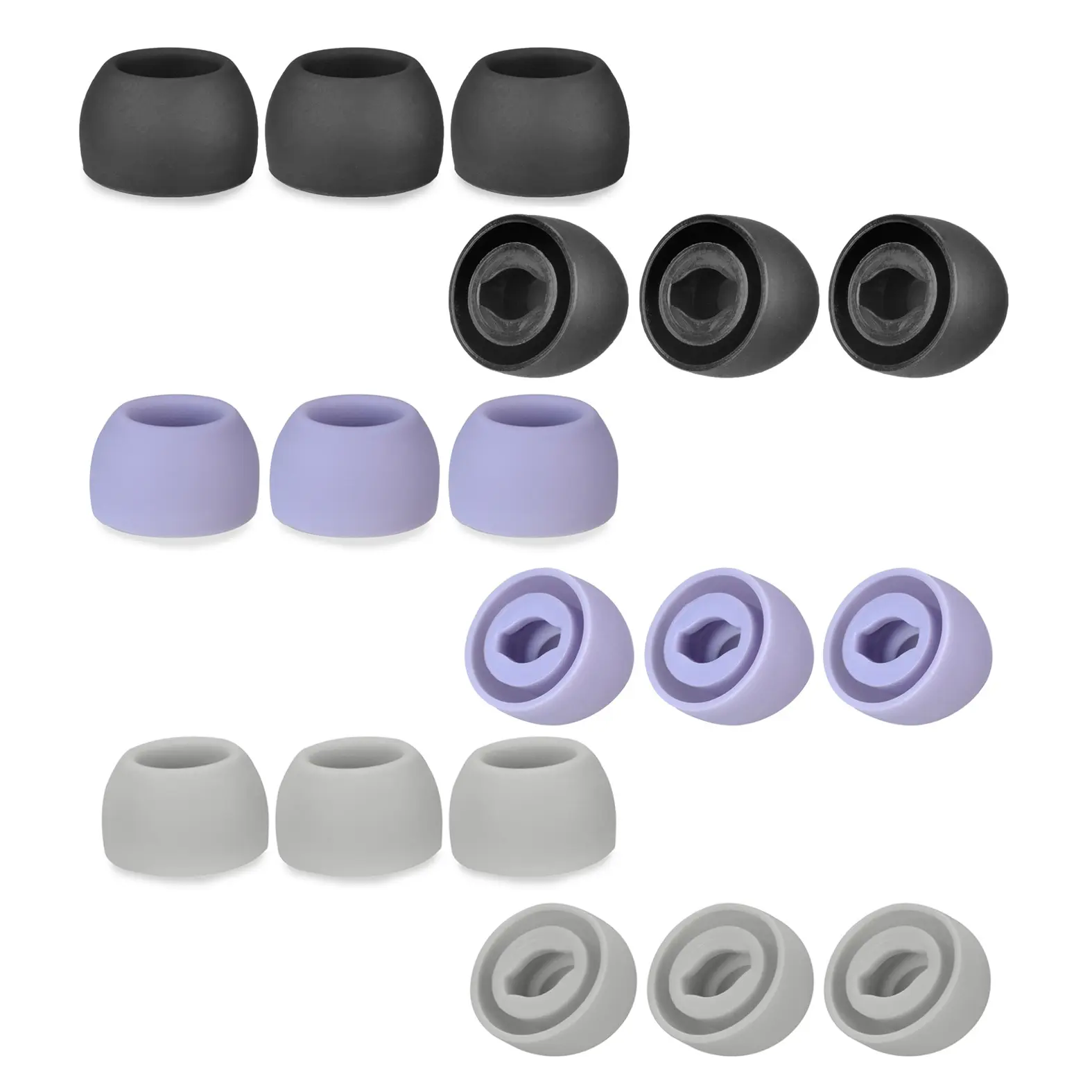 Defean TWS Silicone Replacement Earbud Ear Buds Tips for Samsung Galaxy Buds Pro