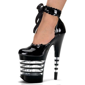 Nouveauté 2026 – Chaussures <span class=keywords><strong>de</strong></span> mode à talons hauts <span class=keywords><strong>de</strong></span> 20 cm (8 pouces) à bout rond et talon fin, idéales pour la <span class=keywords><strong>danse</strong></span> sur barre, les défilés et les podiums. - Product Image 1