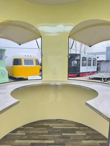 Kiosque mobile de conception élégante pour café, stand de concession commercial, kiosque à glaces et à café, design de kiosque alimentaire de haute qualité dans les centres commerciaux - Product Image 6