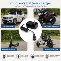 Chargeur de batterie au plomb 24V de remplacement pour trottinette électrique pour enfants, voiture de drift, kart électrique, véhicule électrique, prise DC 5,5 mm