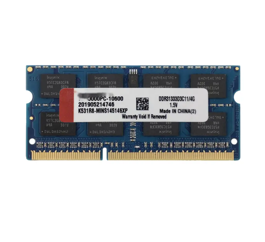 Laptop Memoria Ram Ddr3 4Gb 1333Mhz Notebook Origineel En Oem Ram Blue Pcb Ondersteuning Alle Moederbord