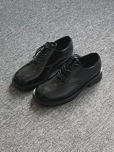 Personnalisation d'usine, personnalisation du logo, OEM, ODM. Chaussures Derby pour hommes, style britannique, décontractées, semelle épaisse de 7 cm, augmentant la taille. - Product Image 4