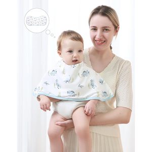 Paños de Bambú para Bebés BambooBud, Paquete de 3, Tamaño Grande, Absorbentes, de Tela de Rizo, Baberos para Recién Nacidos con Estampado de Animales, de Algodón y Fibra de Bambú - Product Image 6