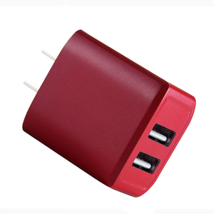 2.4A/5V Double Port Adaptateur <span class=keywords><strong>secteur</strong></span> Bloc De Charge Cube <span class=keywords><strong>USB</strong></span> <span class=keywords><strong>Chargeur</strong></span> Mural Pour iPhone Pour Téléphone Android - Product Image 2