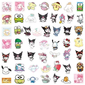 50Pcs Cartoon Sanrio Karakter My Melody Sticker Label Voor Graffiti Notebook Dagboek Fles Bagage Waterdicht Stickers