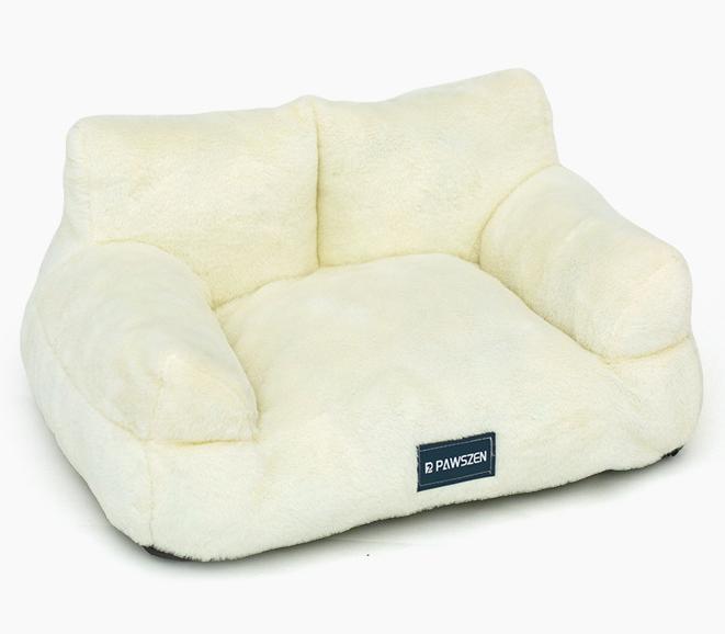 removable white (rabbit velvet sofa nest)