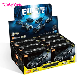 Blokees DC Hero Series1Batmobile Building Blocks Shadow of the Bat Gotham Speed Toy <strong>Car</strong> Assemble Models Building Toy Blind Box - Product Image 1