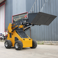 Équipement de machines de construction d'ingénierie Chariot élévateur à fourche Mini roue à chenilles Skid Steer Loader Parts 500kg Fork for Excavator