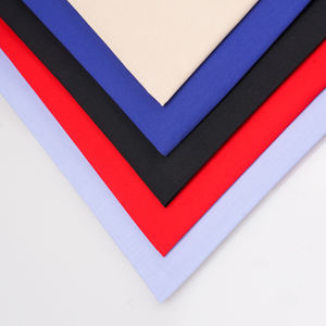 Hot Selling Solid Dyed Woven Plain Weave Wear-resistant <b>Polyester</b> Cotton Garment Workwear <b>Fabric</b> for Cafe Server Waiter Uniform - Product Image 5