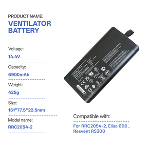 Baterai 14.4 V 6900mAh RRC2054-2 untuk Ventilator Elektrik RRC Elisa 600 Resvent RS300 - Product Image 1