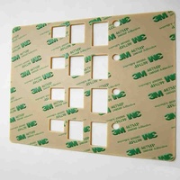 Joints adhésifs médicaux jetables en PET acrylique découpés sur mesure pour l'étanchéité des équipements stériles, résistants aux produits chimiques, conformes ISO13485