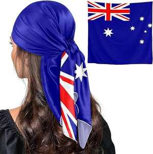 Conjunto de Artículos para Fanáticos de la Copa de Fútbol 2026 - Camiseta con la Bandera de Australia, Gorra, Bufanda, Diadema y Gafas de Sol |   Artículos Deportivos para Fiestas y Eventos de Fútbol - Product Image 5