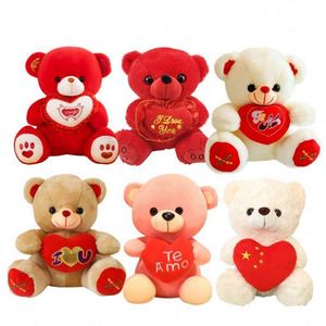 Ositos de Peluche Personalizados al por Mayor, Súper Suaves, de Algodón PP y Nailon, Almohada Antiestrés para Bebés, Conjunto de Osito con Manta - Product Image 6