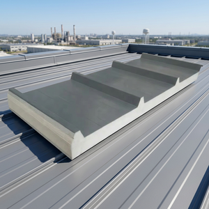 แผ่นหลังคาโฟม PIR <span class=keywords><strong>ล</strong></span>ูกฟูกเคลือบสีกันไฟ <span class=keywords><strong>ราคา</strong></span>ประหยัด สำหรับห้องเย็น เป็นมิตรกับสิ่งแวด<span class=keywords><strong>ล</strong></span>้อม ได้รับการรับรองมาตรฐาน CE - Product Image 1