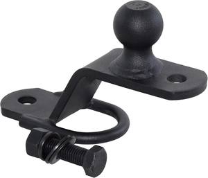 <span class=keywords><strong>Adaptateur</strong></span> d'<span class=keywords><strong>attelage</strong></span> à 3 voies 64008 peint en noir OEM avec boule de 2 pouces pour ATV/UTV - Product Image 5