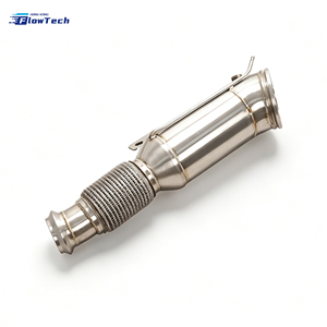 ท่อไอเสียสแตนเลสเทอร์โบชาร์จเจอร์ประสิทธิภาพสูงสำหรับ BMW B58 3.0T downpipe opf สำหรับ440I 340i 540i ไหลสูง - Product Image 3