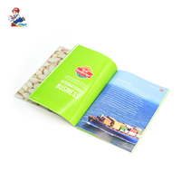 Personnalisation d'impression numérique, reliure parfaite en couleur, livret A4, papier couché, dépliant, catalogue, brochure, livres