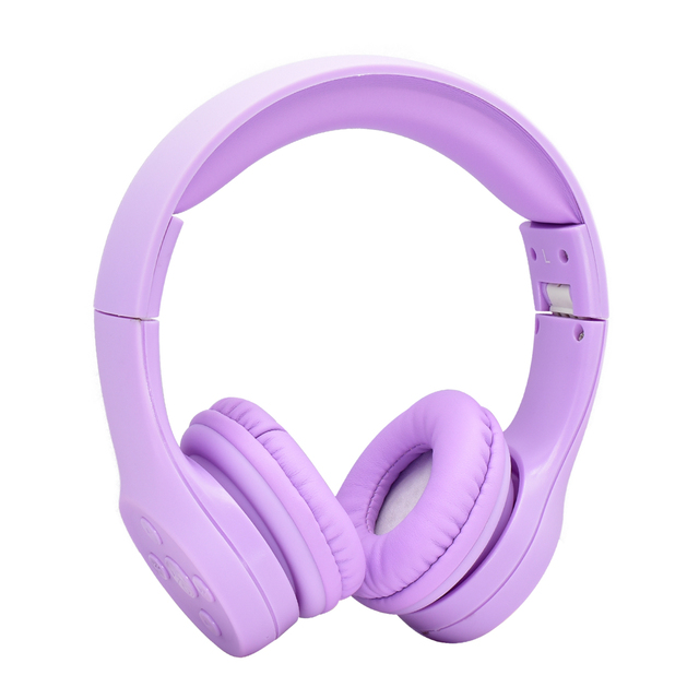 With Aux Port Patent New Kids Headphone Wireless Child Headphone With Rubber Coating or Uv Printing Lovely Kids Headphone