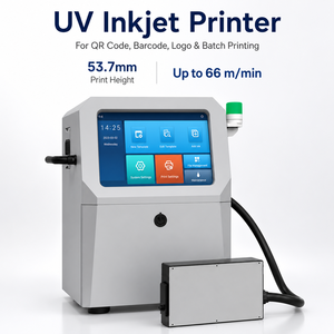 Imprimante jet d'encre UV industrielle 53,7 mm haute résolution pour l'impression de données variables (codes <span class=keywords><strong>QR</strong></span>, codes-barres, logos, dates, numéros de lot) - Product Image 1