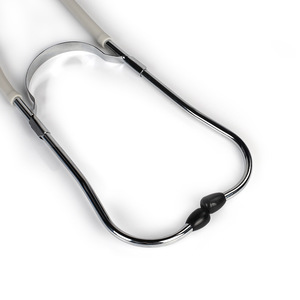 Estetoscopio Médico Yuan Yan de Doble Uso Tipo A, Blanco, de Acero Inoxidable, para Cardiología, Pediatría y Monitoreo Fetal - Product Image 2