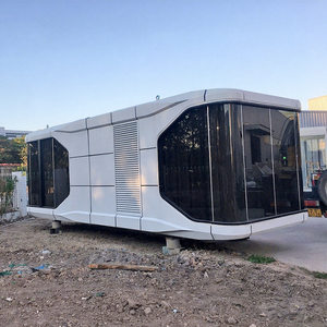 Casa Cápsula Inteligente de Lujo con Cortina Eléctrica, Techo Corredizo Romántico con Luna y Estrellas - Product Image 1