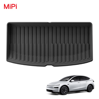 Nouveaux produits 3D TPE tapis de coffre étanche facile à nettoyer tapis de coffre arrière antidérapant pour Tesla modèle YL 2025 court 6 sièges