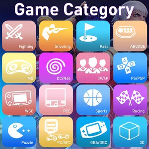 Mới <span class=keywords><strong>Retro</strong></span> Pandora hộp trò chơi Arcade giao diện điều khiển 3D phiên bản 36800 Trò chơi Hỗ trợ kết nối có dây cho FC GB <span class=keywords><strong>Android</strong></span> GBC MD SFC định dạng - Product Image 5