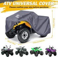 Housse de protection pour VTT en tissu Oxford 420D de qualité supérieure, protection contre l'eau, les UV et le vent, pour Can-am, Suzuki, Kawasaki, Honda