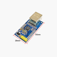 Módulo de Red Ethernet Caiyusheng W5500-M, Hardware con Protocolo TCP/IP, Placa de Desarrollo con 51 Drivers, Red W5500